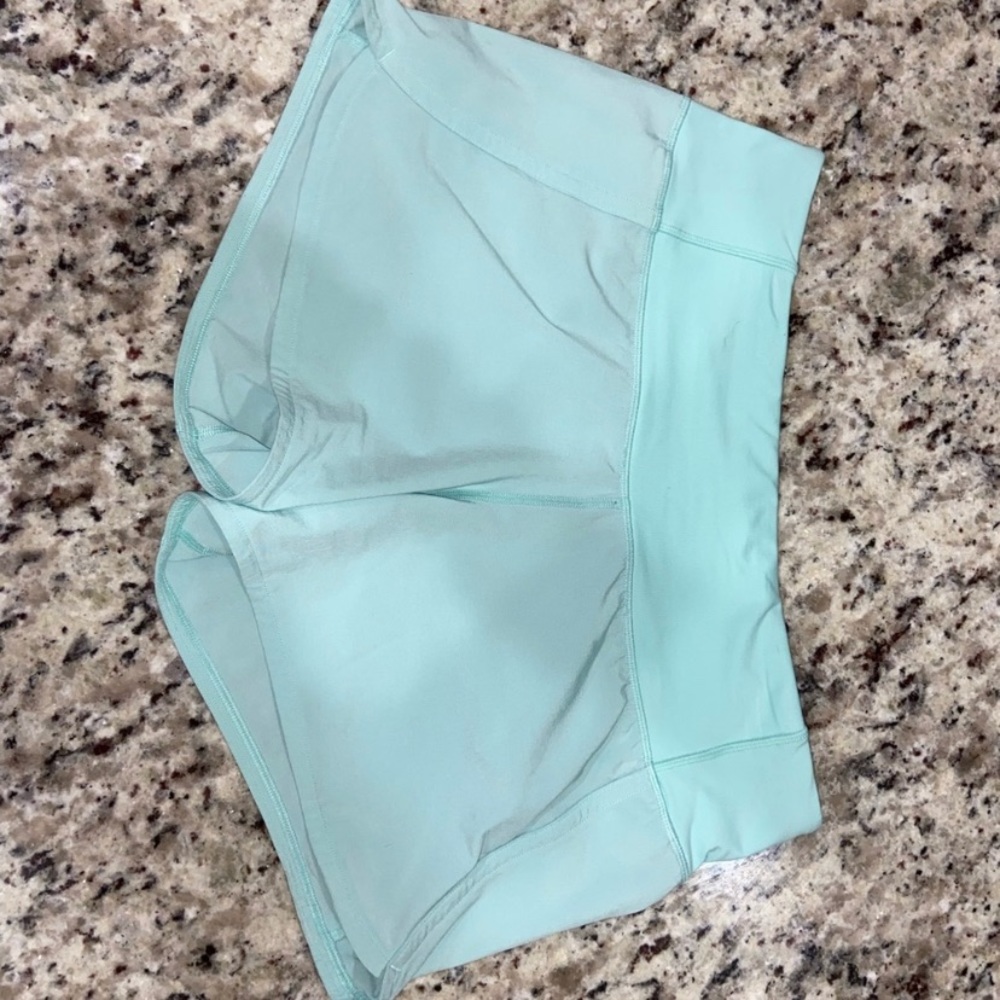 Blue lululemon size 4 shorts